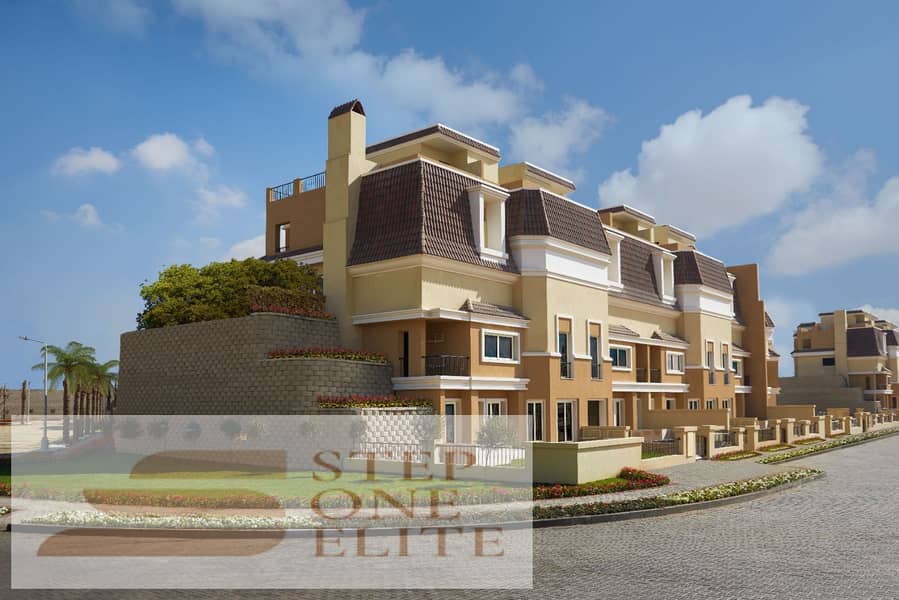 Villa for sale in installments near Mountain View in New Cairo on Al Amal Road 7