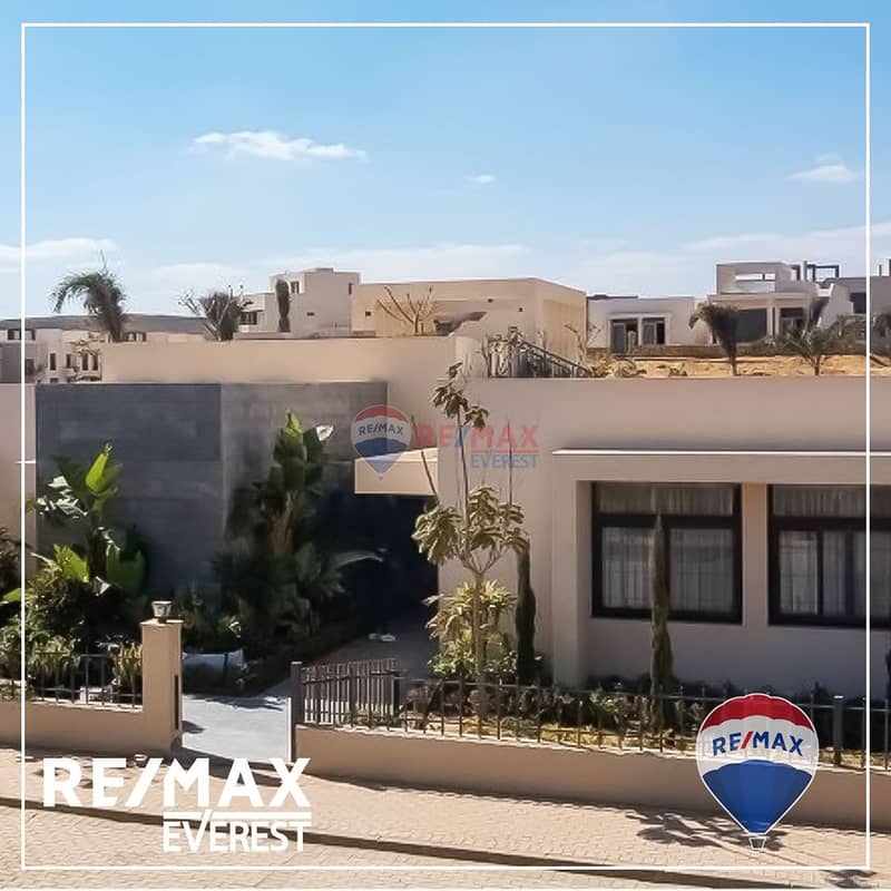 شقة للبيع تطل على لاند سكيب في Club Residence - O WEST ORASCOM - أكتوبر 1