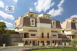 S Villa Middle 212m bahry prime location  with the lowest down payment in Sarai Compound 1