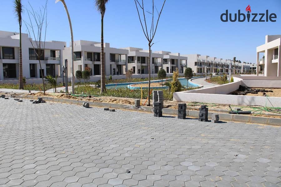 Own a 3-Story Villa with Installments in a Prime Location in Sheikh Zayed, Directly on Dahshur Link at Lake West 10