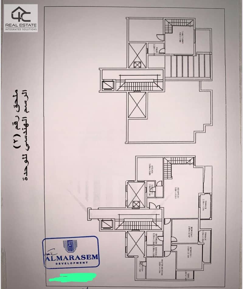 Penthouse 254 m fully finished under market price prime location view club house in Al Marasem Fifth square 4