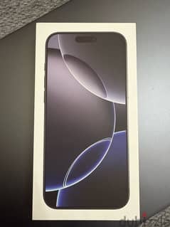 Iphone 16 pro max black titanium 256 GB