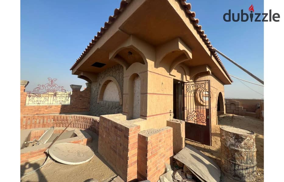 Apartment with roof for sale, 210+210 m in New Cairo 2