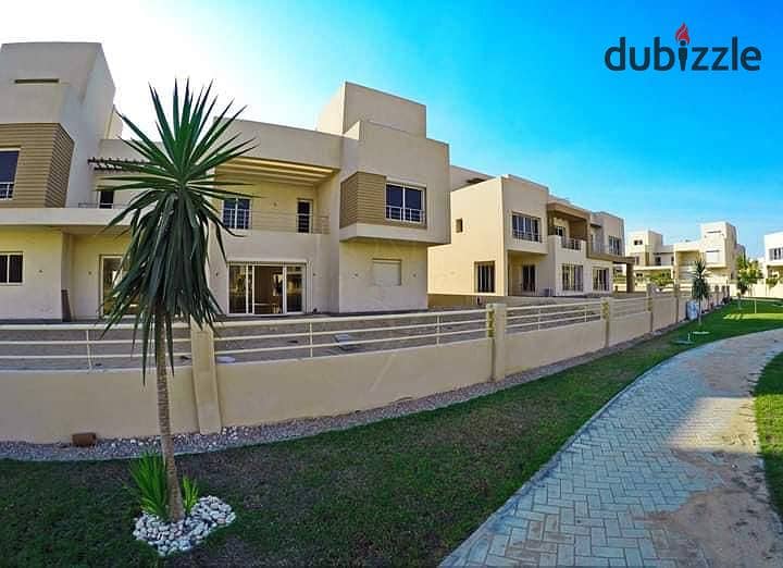 For sale, a resale villa, immediate delivery, finished, with a landscape view, in Grand Heights, Sheikh Zayed 6