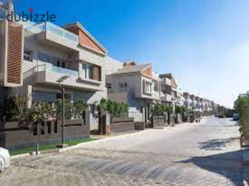 Twin house 496 sqm in Dunes, Sheikh Zayed, in installments, Dunes 1