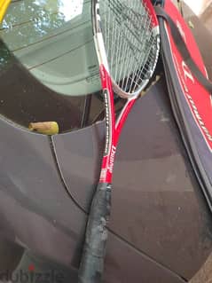 مضرب إسكواش بحاله ممتازه دانلوب بالجراب Squash Dunlop 0