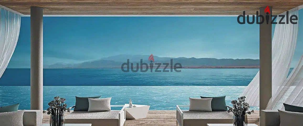 Chalet for sale, 119 m², ultra super luxury, overlooking the Red Sea waves in Soma Bay Village. 7