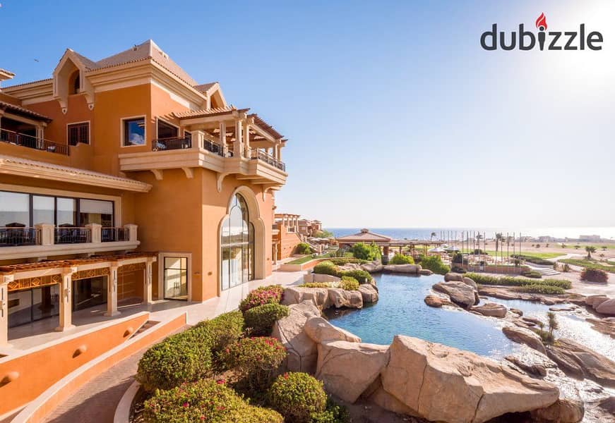 Chalet for sale, 119 m², ultra super luxury, overlooking the Red Sea waves in Soma Bay Village. 9