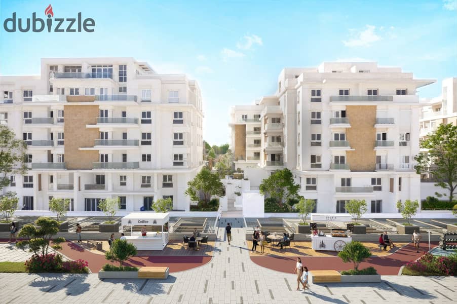 Ground floor apartment 145 m with a 148 m garden - Mountain View iCity October Club Park, immediate delivery, in installments 5