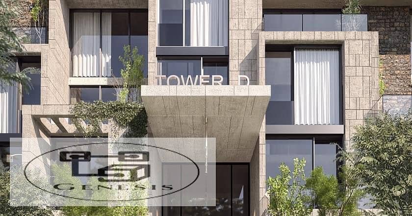 شقة للبيع بفيو لاند سكيب في كمبوند نيست التجمع الخامس Compound Nest New Cairo 4