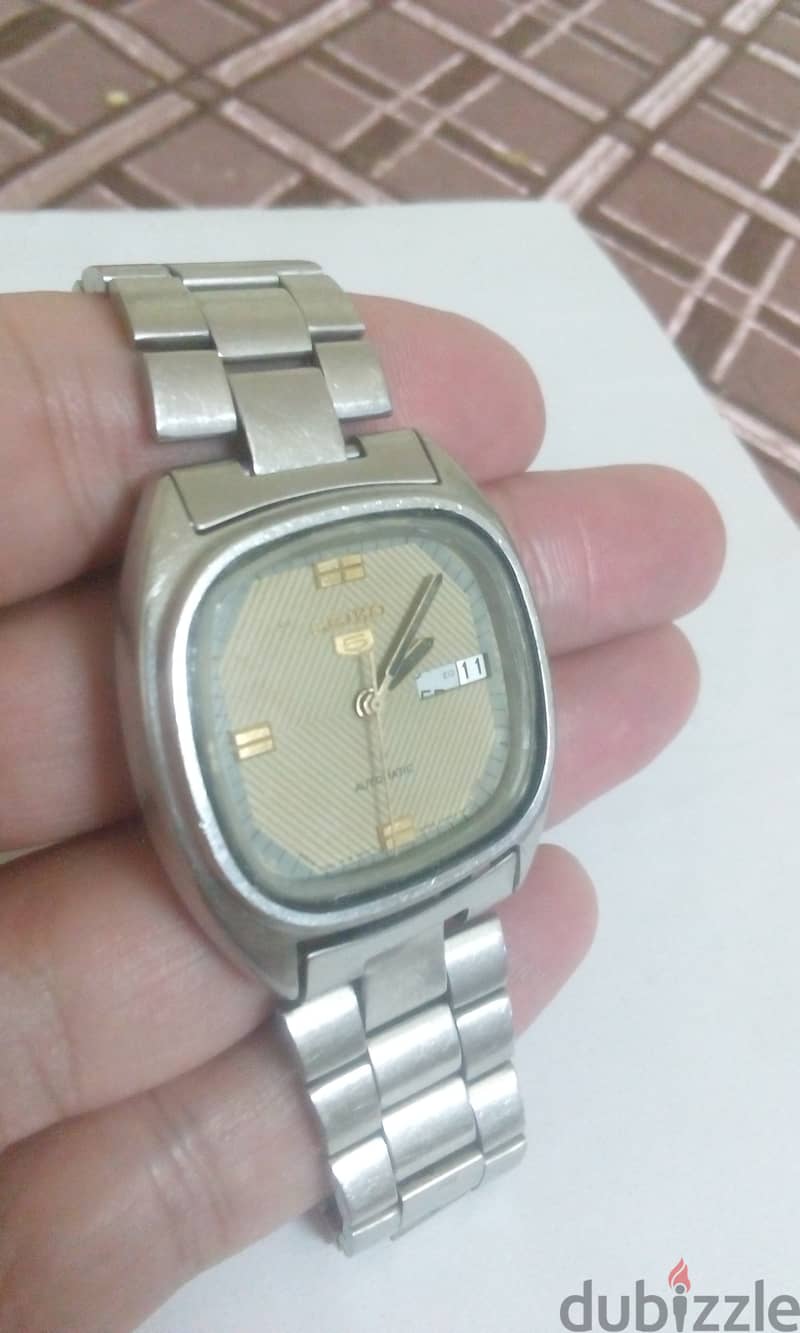 ساعه seiko5ياباني اتوماتيك 4