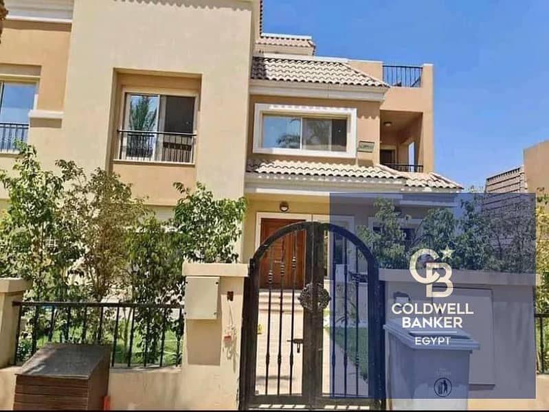 Villa for sale, 175 meters, garden and roof in The Butterfly compound in #Mostakbal_City 0