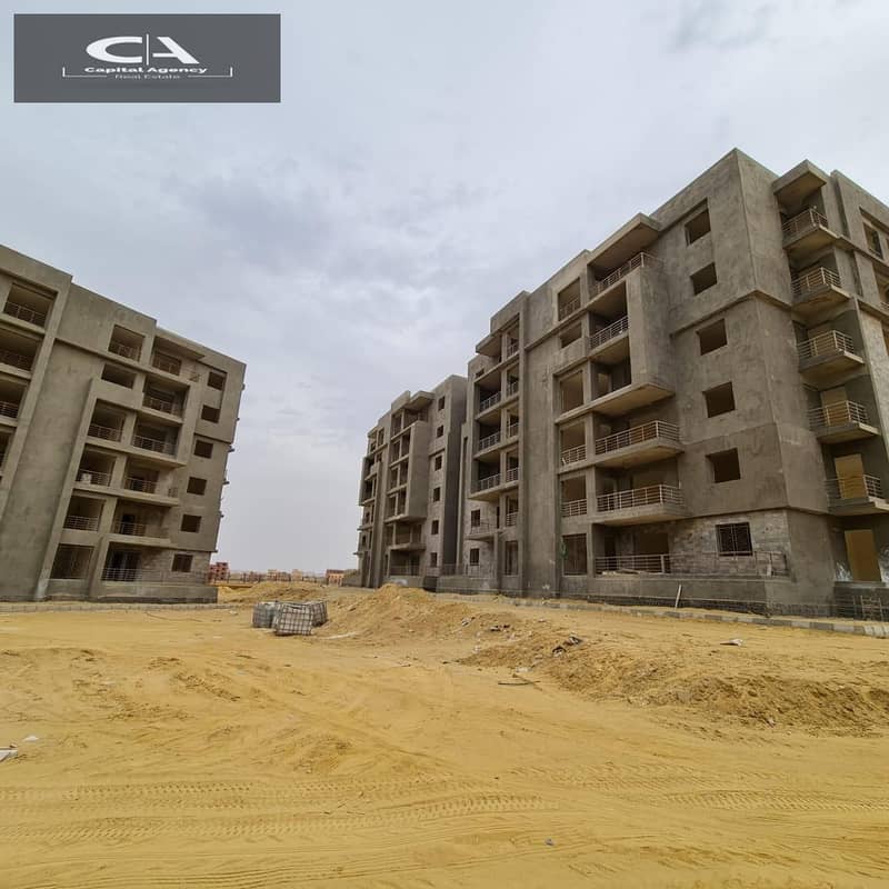 Apartment for sale in the heart of Sheikh Zayed, fully finished, delivery 2025 - with a down payment and equal installments in _ Bliss Gate 3