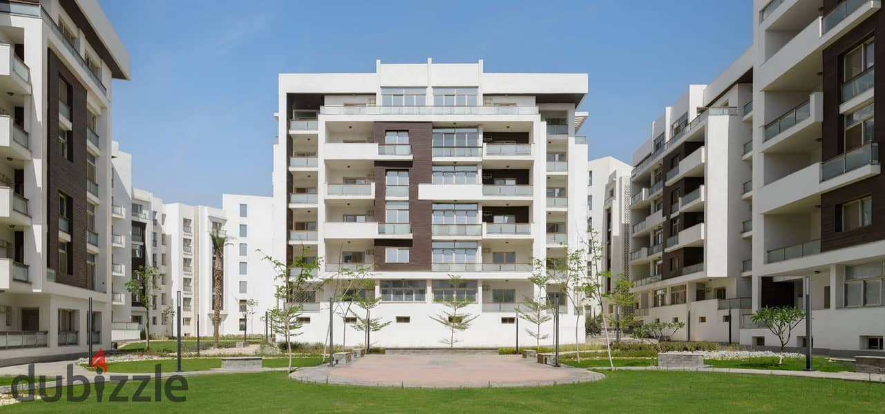 Apartment for sale 134m, immediate delivery, fully finished, in Al Maqsad R3 Compound, New Administrative Capital 14