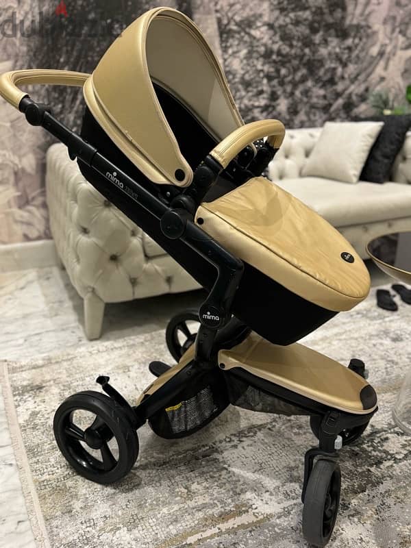 mima stroller , carrycot and carseat 1