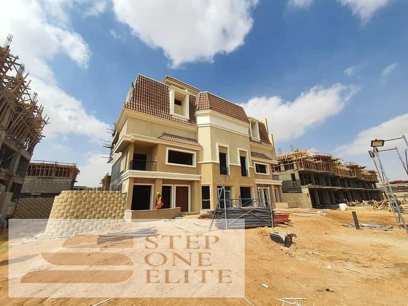 For sale, a villa in Sarai Compound, next to Madinaty, at the lowest price on the market 8