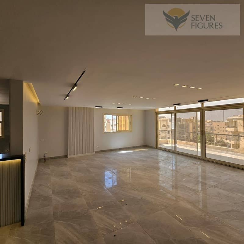 Apartment for rent in auc buildings  Area: 220 SQM Fully Finished with Nanny Room 3