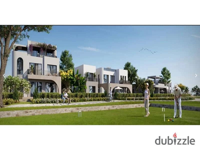 under market price townhouse corner with penthouse for sale at Owest sheikh zayed 7