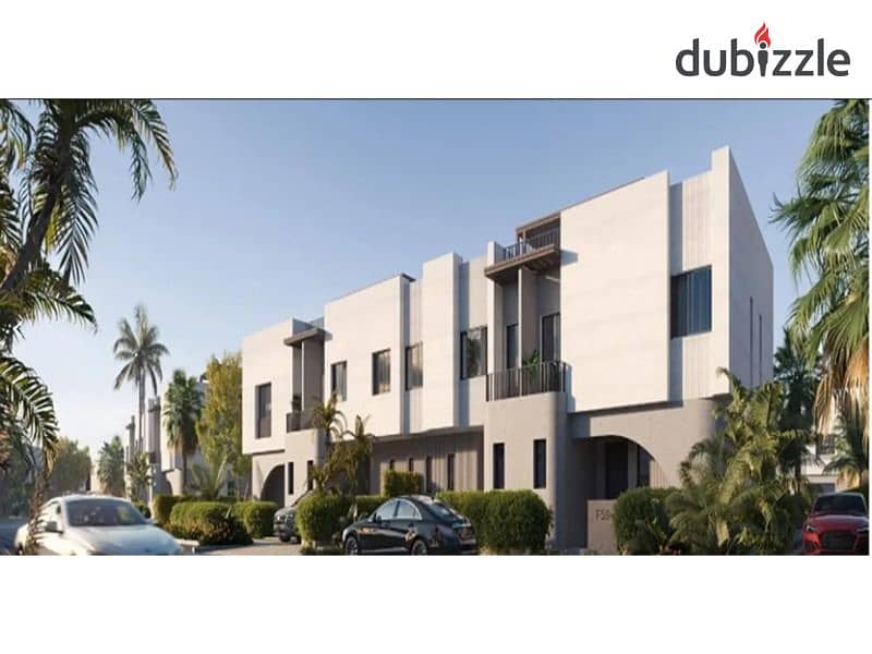 under market price townhouse corner with penthouse for sale at Owest sheikh zayed 8