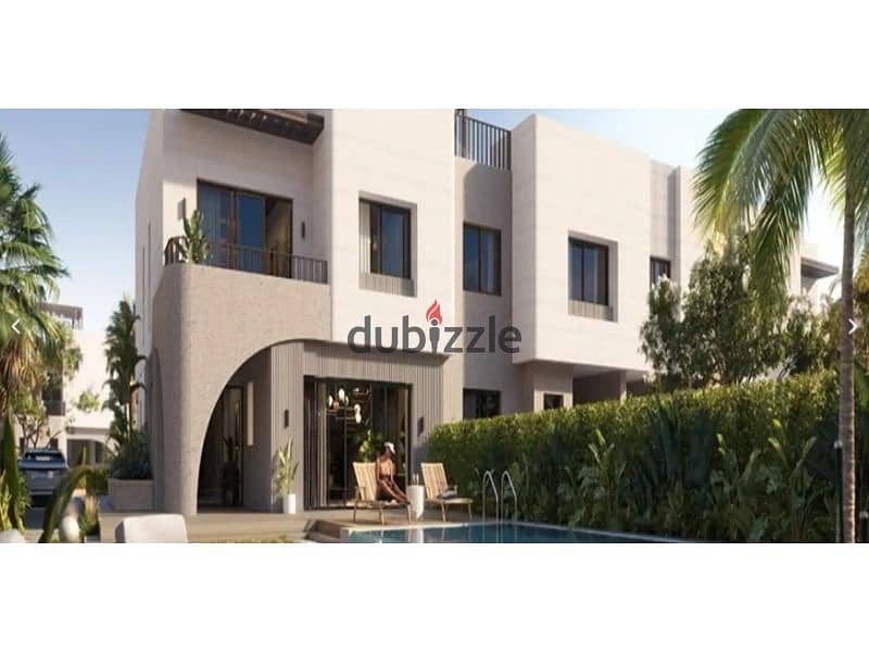 under market price townhouse corner with penthouse for sale at Owest sheikh zayed 13