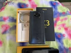 poco x3 nfc 128 giga 6ram بيع بدل