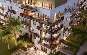 Apartment for sale in Bahjat Sheikh Zayed Compound, 3 bedrooms, in a landscaped view