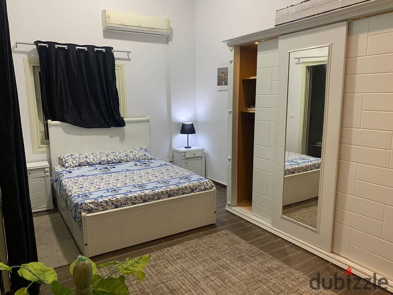 Furnished apartment for rent, Sheikh Zayed, 9th district, behind the walkway, Dahshur link, first inhabitant, 220 m 4