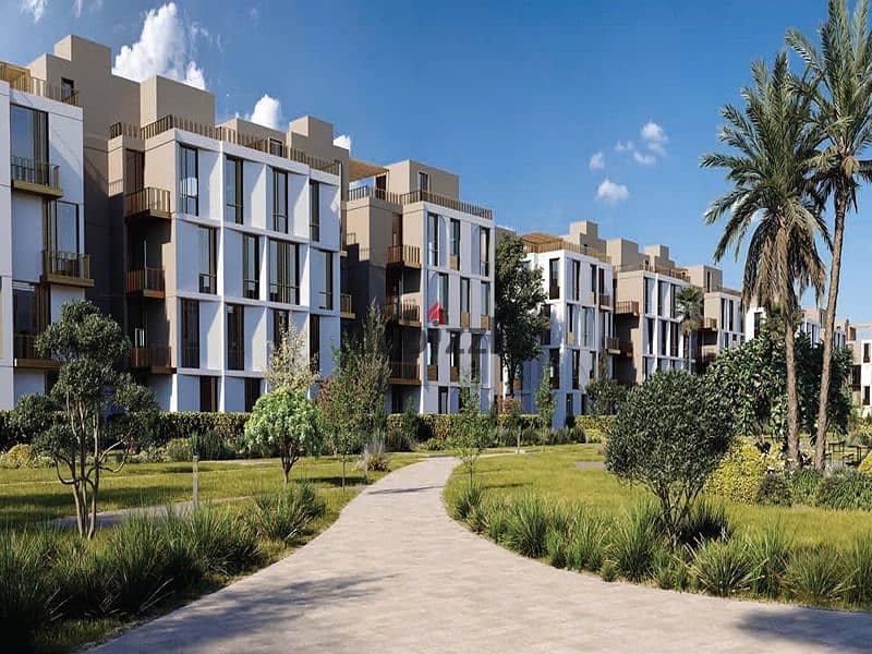 apartment for sale 108m in vye sodic in new elsheikh zayed next to solana in installments 0