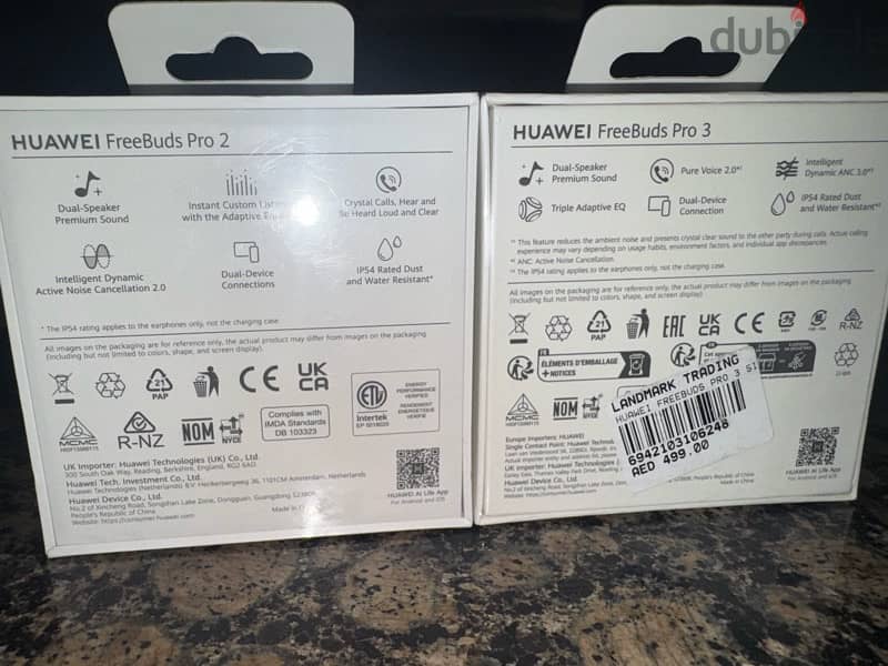 brand new huawei freebuds pro 2&3 0