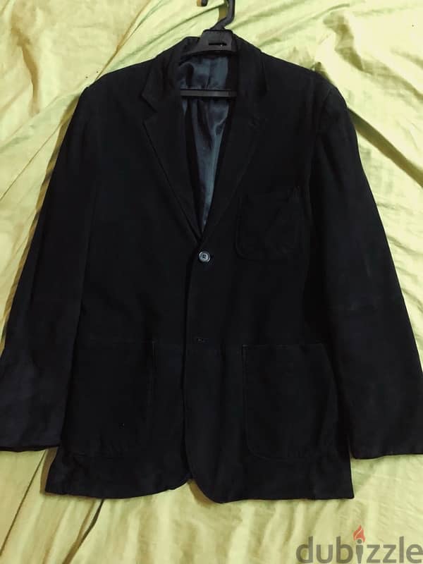 original Ted Lapidus suede leather jacket 1