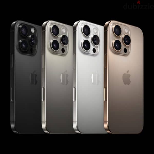 يوجد iphone 16 pro max جميع الألوان 256 جيجا 1