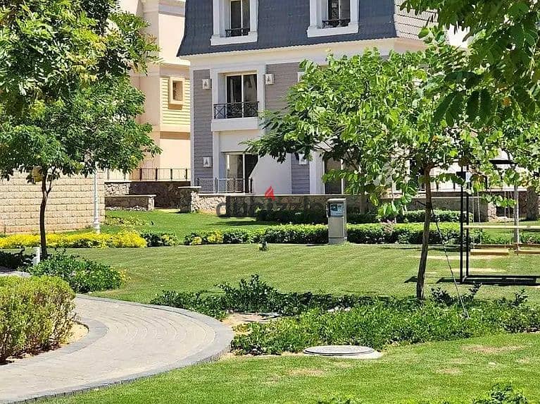 Ground floor apartment with a garden in First Settlement, located in Taj City Compound next to the Kempinski Hotel prime location 1