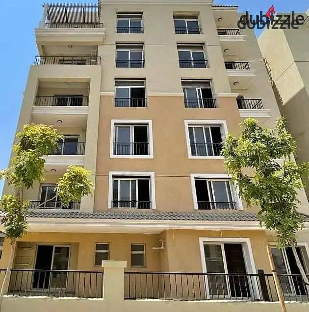 Ground floor apartment with a garden in First Settlement, located in Taj City Compound next to the Kempinski Hotel prime location 7