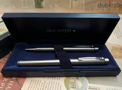 طقم شيفر تارجا حبر وجاف جديد زيرو Sheaffer pen