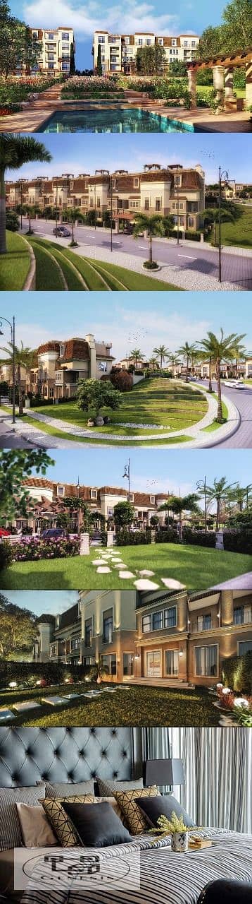 own an apartment in Sarai Compound, located in the best area of Mostakbel City 2