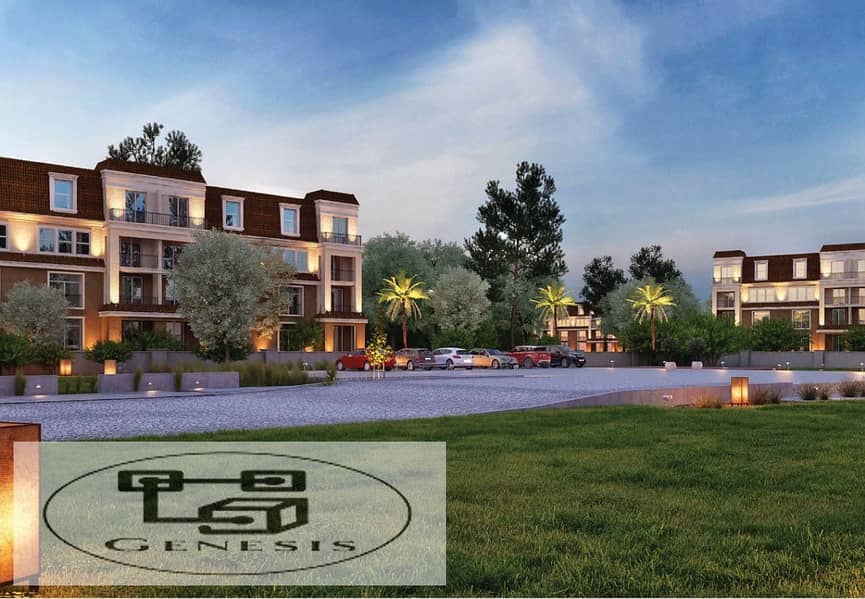 own an apartment in Sarai Compound, located in the best area of Mostakbel City 14