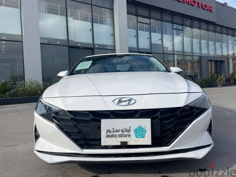 HYUNDAI ELANTRA/CN7 - 2022 - WHITE - 49.000 KM - LICENSE END MAR. /2025 1