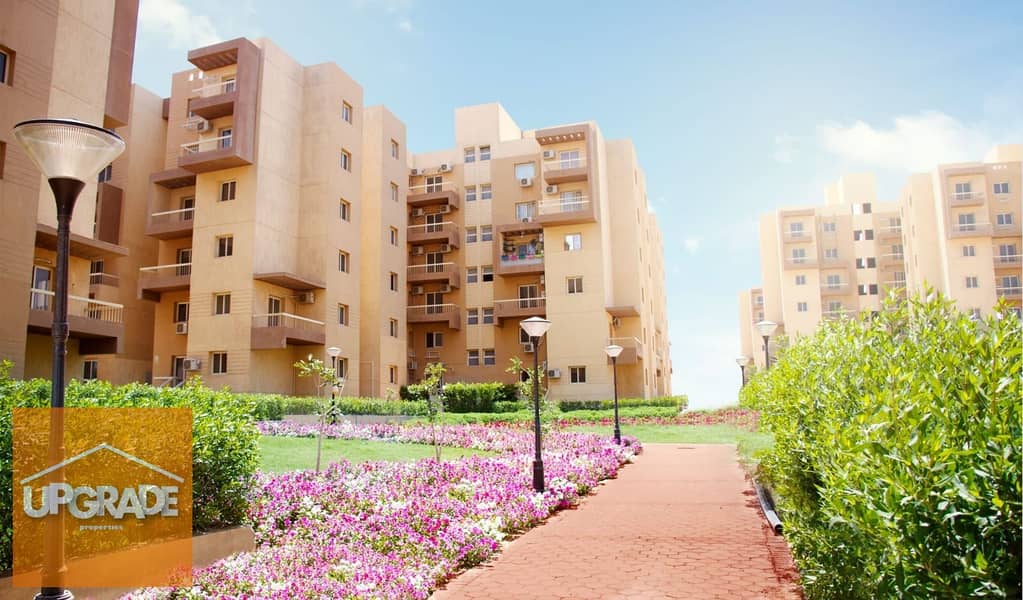 153 sqm apartment prime location in View Landscape in Shagar City Compound with a 10% down payment behind Media Production City and near Mall of Egypt 4