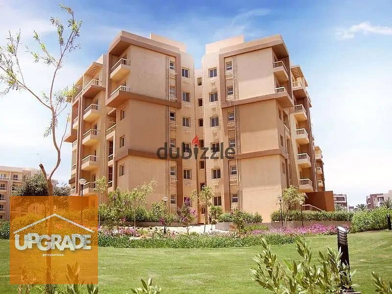 153 sqm apartment prime location in View Landscape in Shagar City Compound with a 10% down payment behind Media Production City and near Mall of Egypt 7