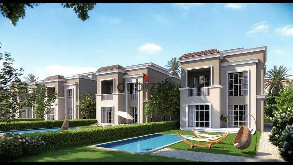 S villa for sale with an area of ​​​​239 m, with a 5% dp and installments over 8 years, in Mostakbal City, compound of villas only, Butterfly compound 2