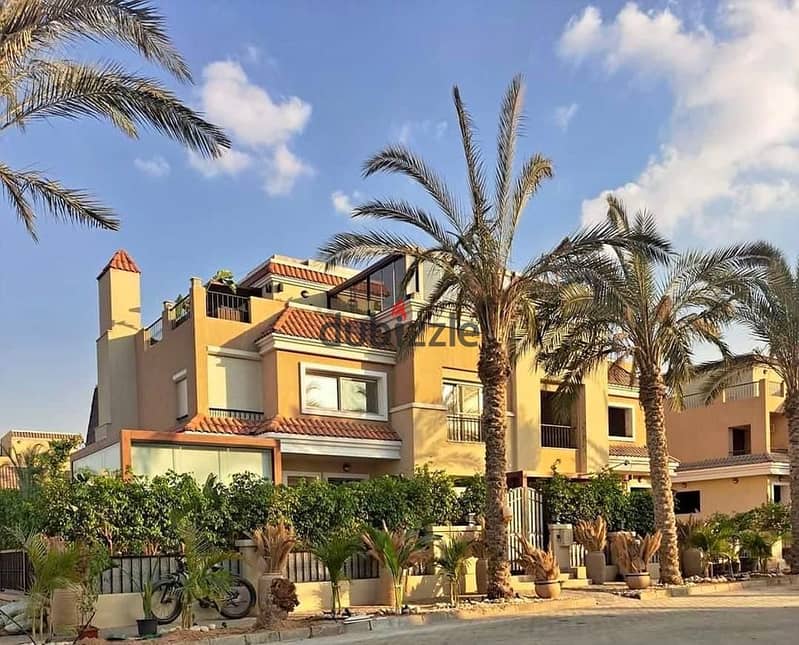 S villa for sale with an area of ​​​​239 m, with a 5% dp and installments over 8 years, in Mostakbal City, compound of villas only, Butterfly compound 7