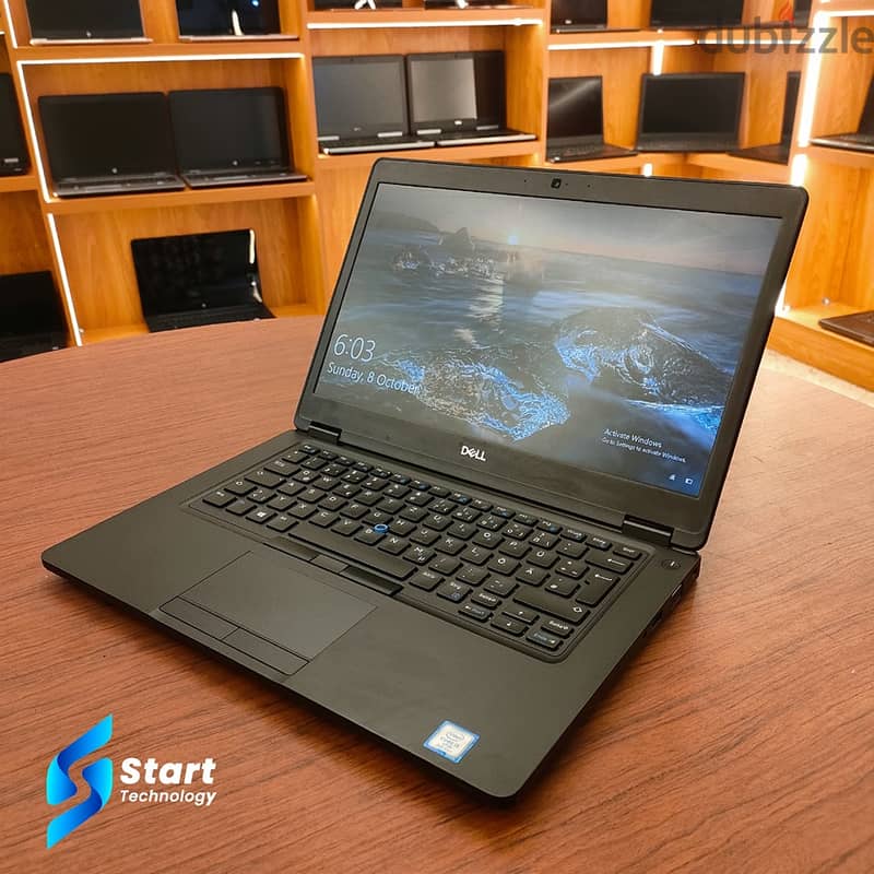 لابتوب ديل جيل ثامن بمعالج قوي وسريع للبرمجةوالبيزنسDELL Latitude 5490 2