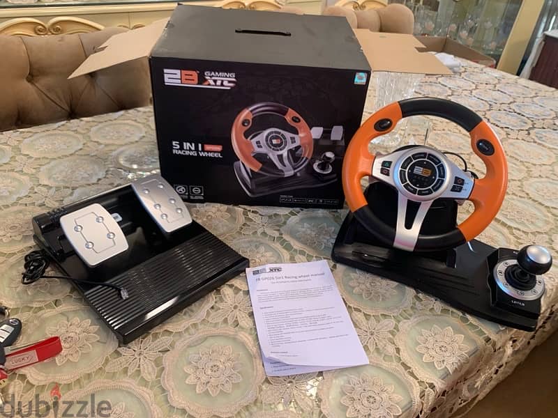 دركسيون Racing wheel 5 in 1 2B 3