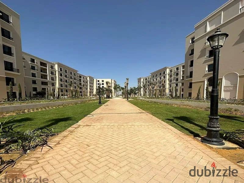 Duplex 246M+50M garden for sale Village West Zayed 3