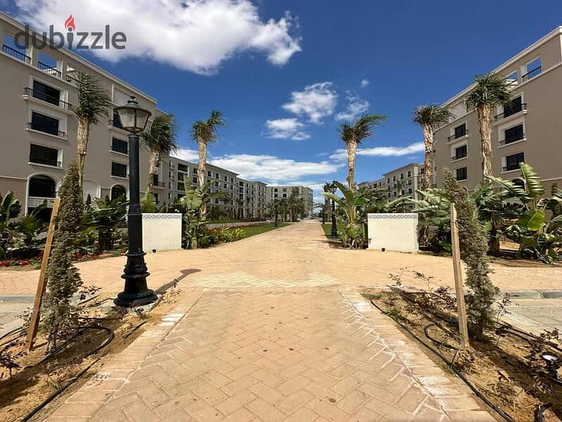 Duplex 246M+50M garden for sale Village West Zayed 11