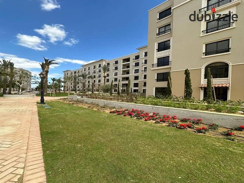 Duplex 246M+50M garden for sale Village West Zayed 15