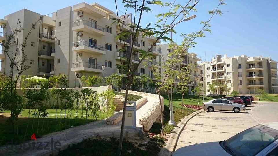 Apartment 202 Sqm With Garden 300 Sqm For Rent The Address El Sheikh Zayed With ACs & Kitchen 2