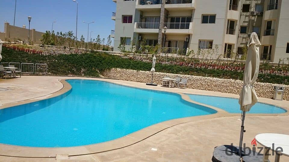 Apartment 202 Sqm With Garden 300 Sqm For Rent The Address El Sheikh Zayed With ACs & Kitchen 6