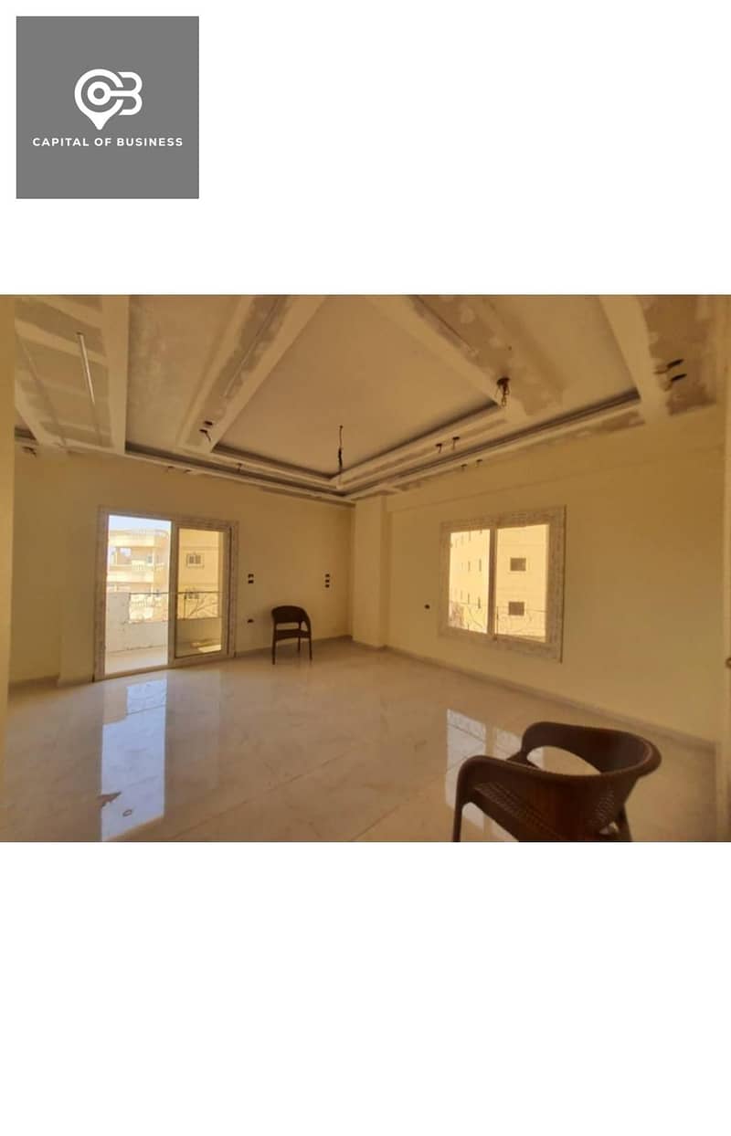 Apartment for sale, super lux finishing, in the most distinguished place in the Greek Quarter in the tenth of Ramadan 12