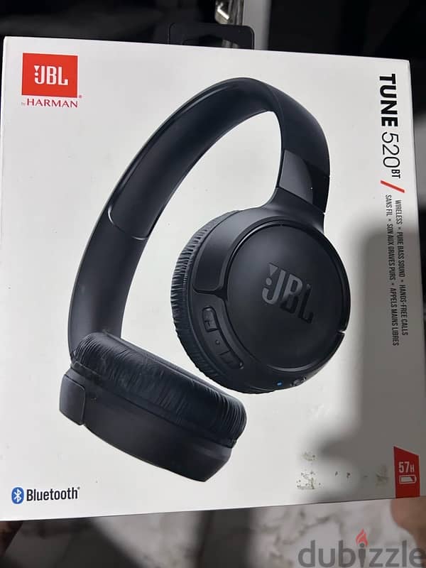 jBL Wireless headset 520 BT speaker New 2